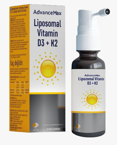 AdvanceMax Lipozomal D3+K2 Sprey