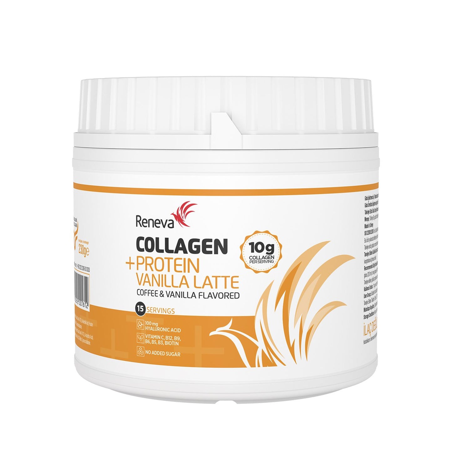Reneva Life Kolajen Protein Vanilya Latte 15 Servis 230g